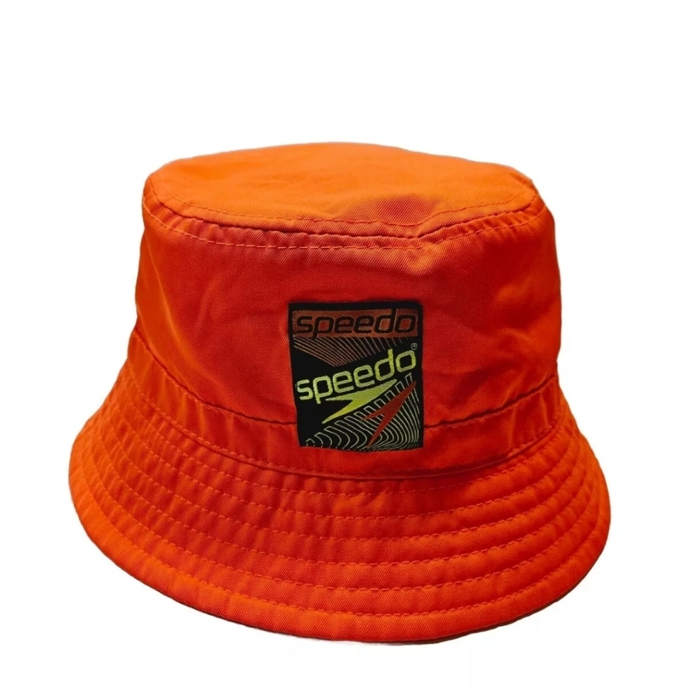 Speedo Forever 21 Bucket Hat Unisex Orange One Size Fits All EUC